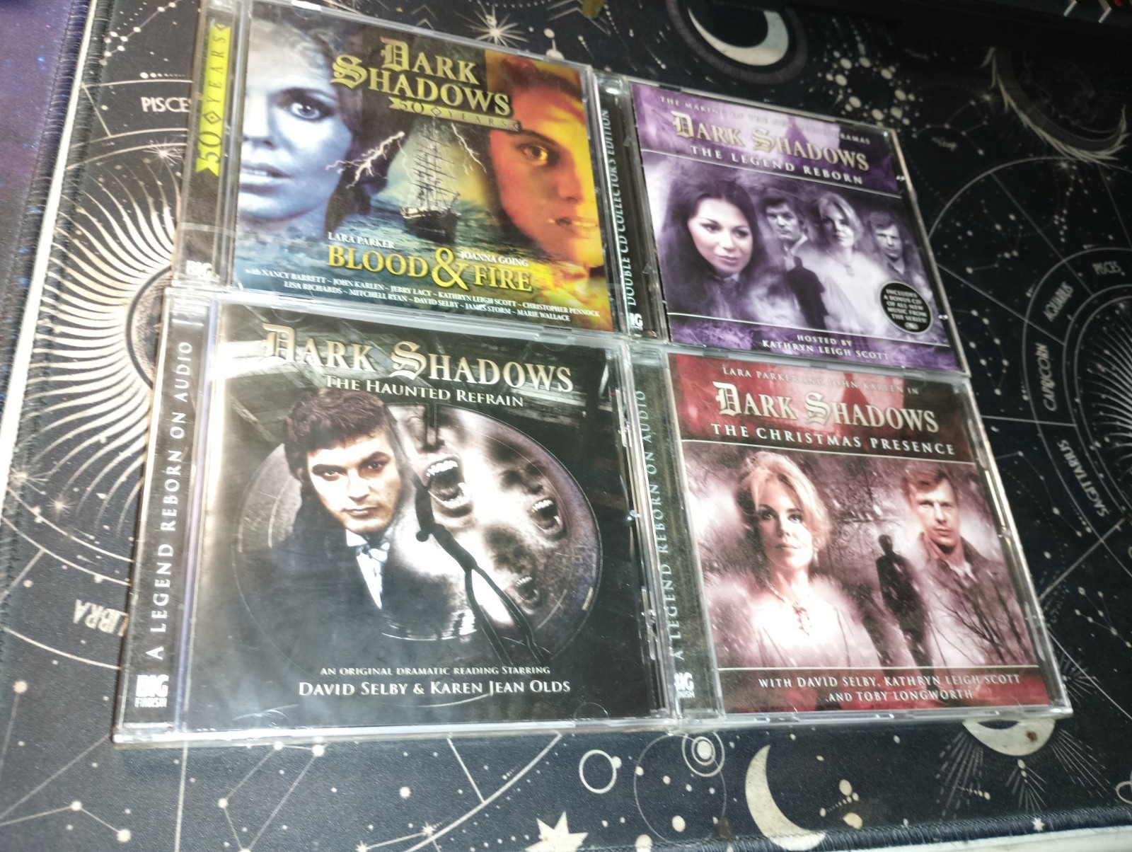 Lot Of 4 Dark Shadows Blood And Fire Christmas Presence Doll Haunted Audiobook