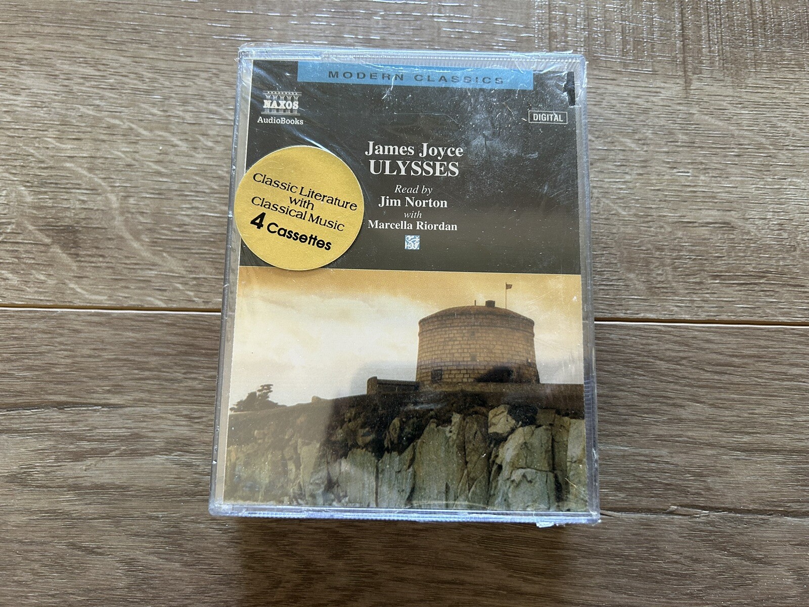 Ulysses James Joyce Naxos Audiobook Cassette Tapes New Sealed