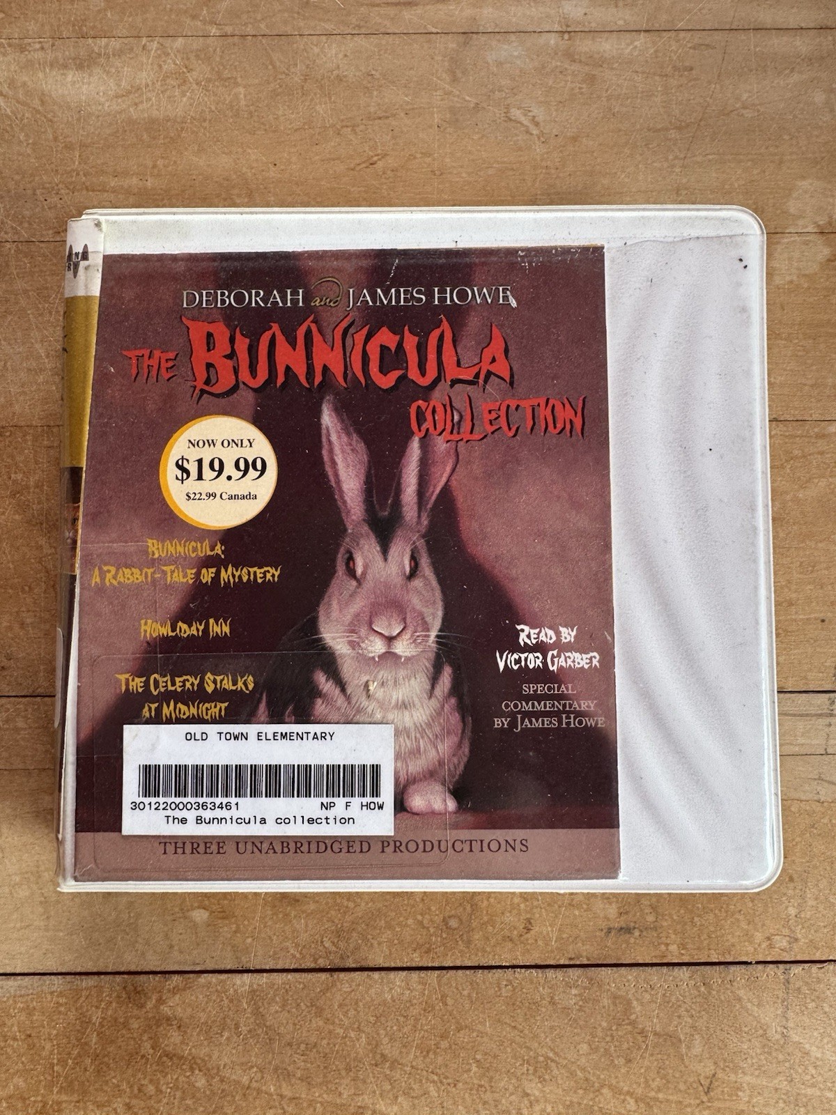 The Bunnicula Collection 6 Disc Tale Mystery Audio Book James Howe Spooky