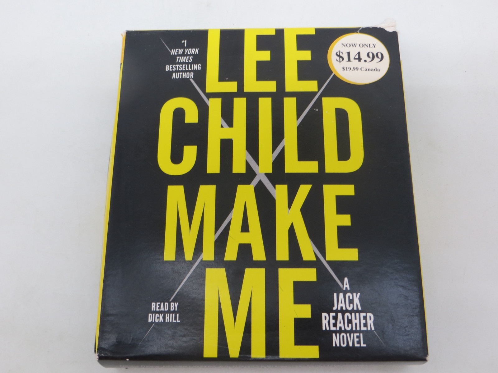 LEE CHILD CD AUDIOBOOK lot of 4 The Affair Make Me Never Go Back Gone Tomorrow