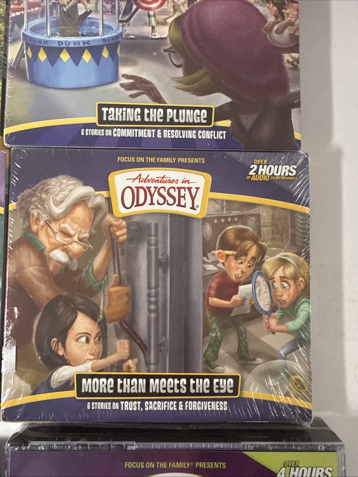 6 CD Sets (16 CDs)Adventures In Odyssey Focus On Family Audio Drama, 48 Episodes