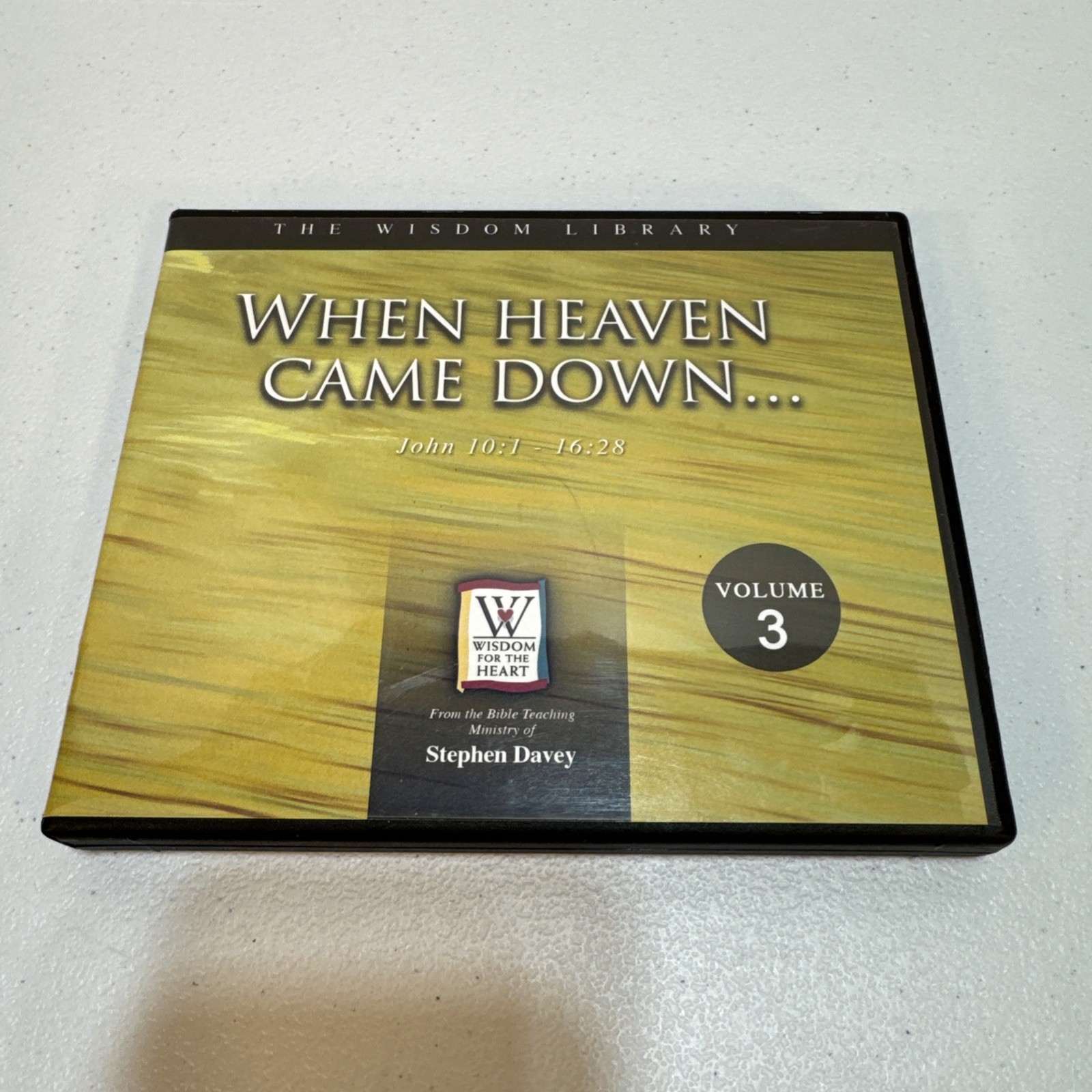 When Heaven Came Down Volumes 2-5 By Stephen Davey 20 CD’s Wisdom Library