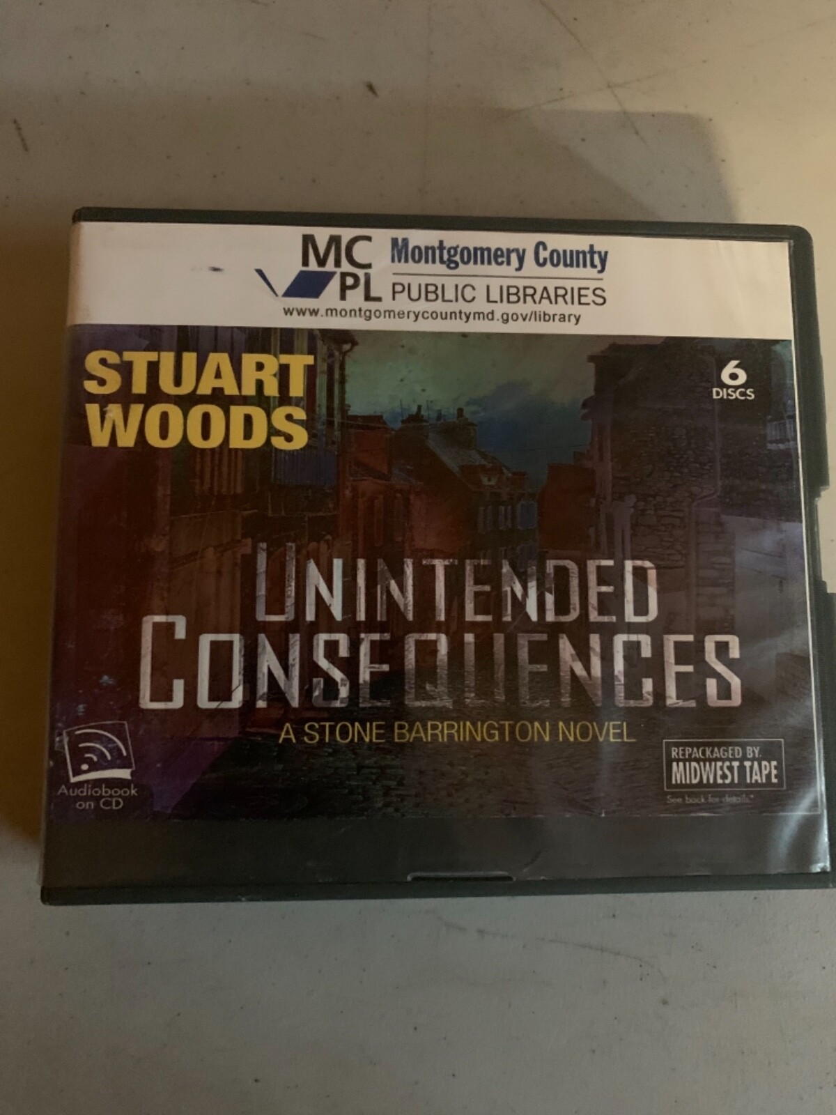 Shelf162A Audiobook~ Stuart Woods Unintended Consequences