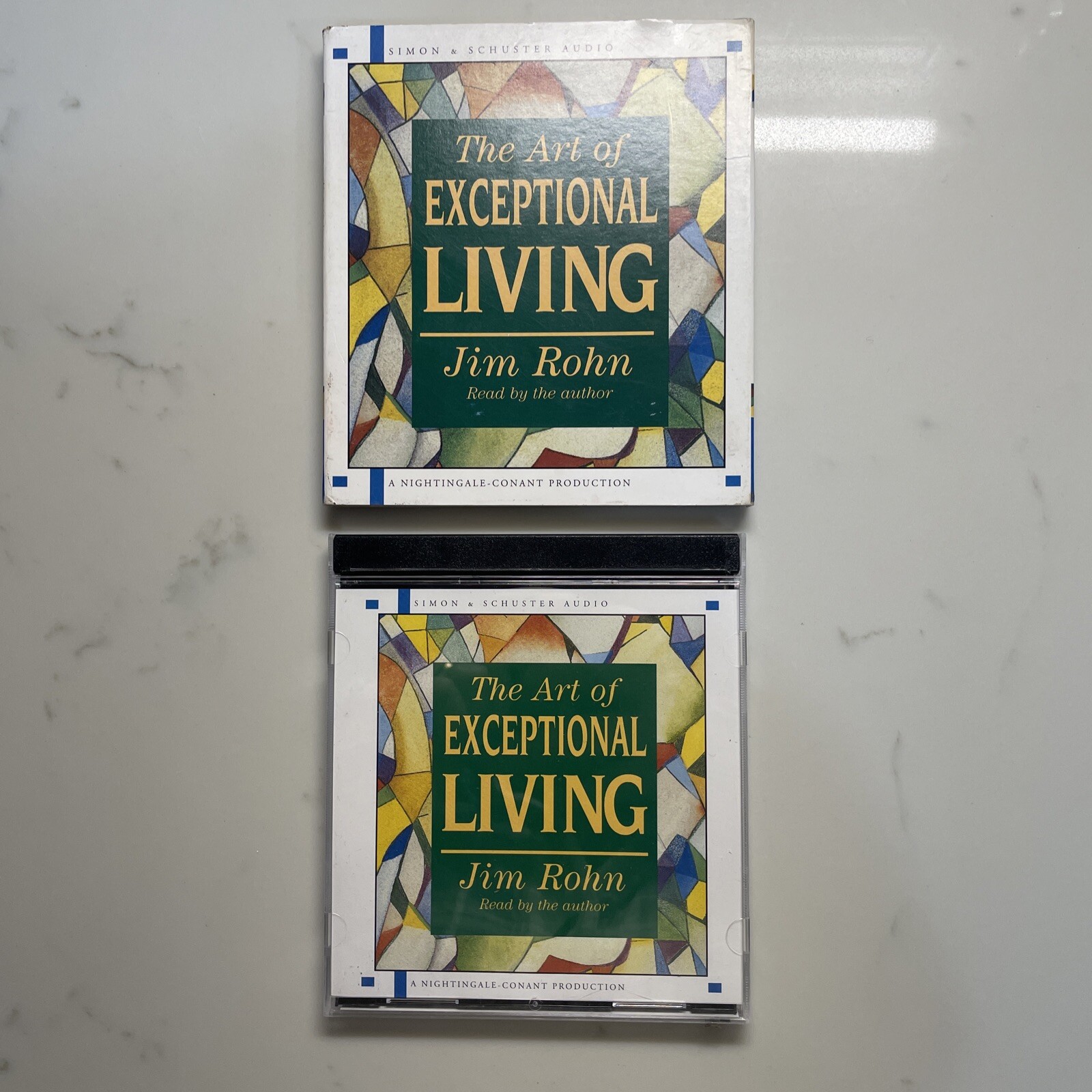 The Art of Exceptional Living — Jim Rohn — Abridged Audiobook — x2 CD’s 1994
