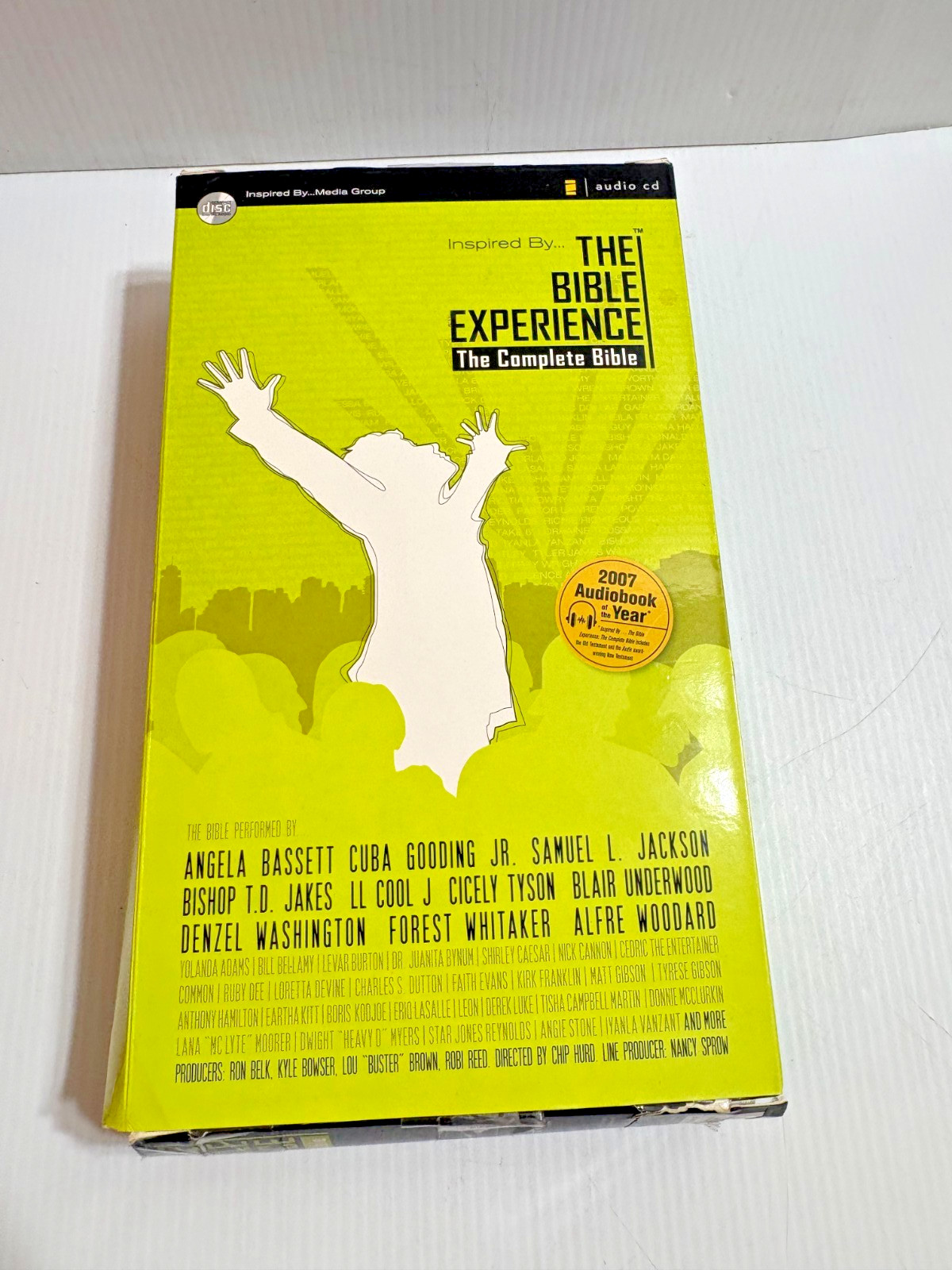 The Bible Experience The Complete Bible Audio 79 CD Set Audiobook 2007