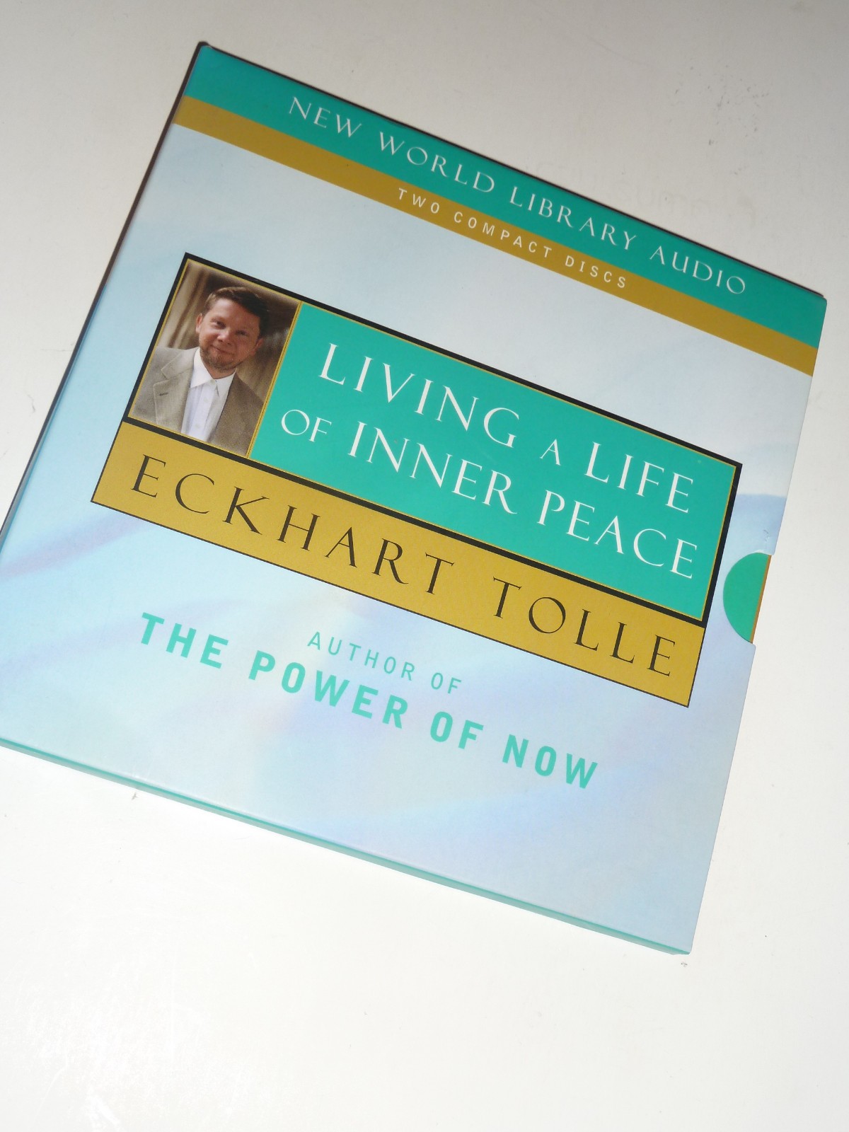 Living a Life of Inner Peace by Eckhart Tolle CD audiobook spiritual self-help