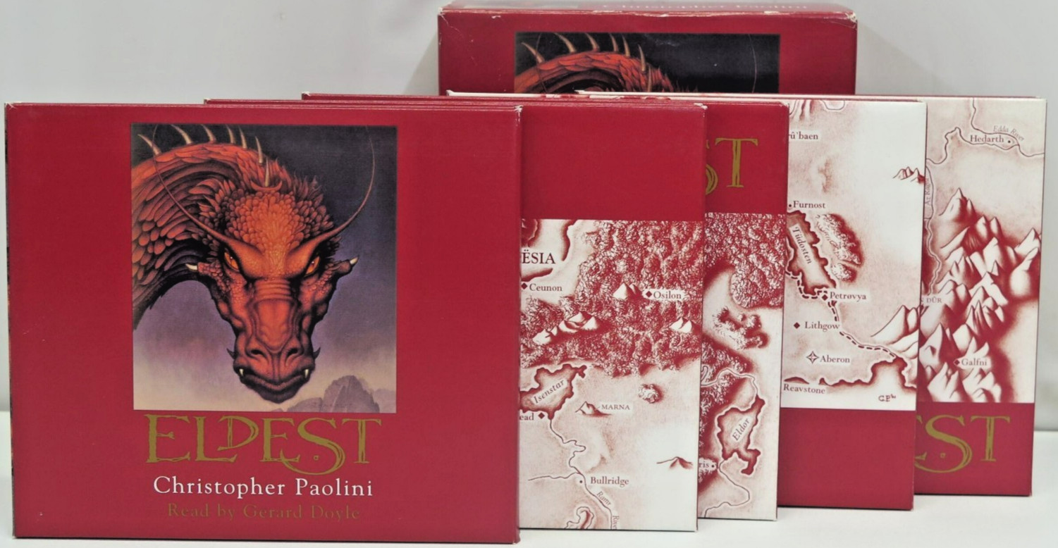 Eldest Christopher Paolini Unabridged Audiobook 20 CD