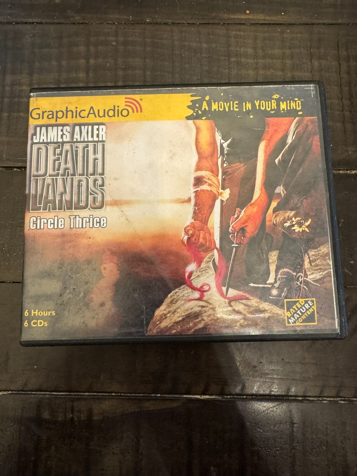 Deathlands 32 : Circle Thrice by James Axler (2008, Compact Disc)