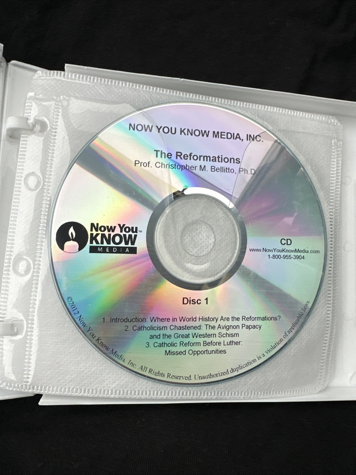 The Reformations: Christorpher M Bellitto DVD