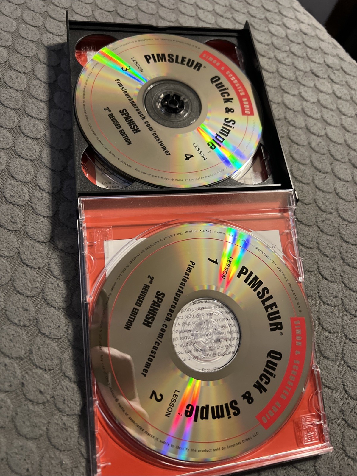 Pimsleur Quick & Simple Spanish 2nd Revised Edition (4 CD Set) 8 Lessons