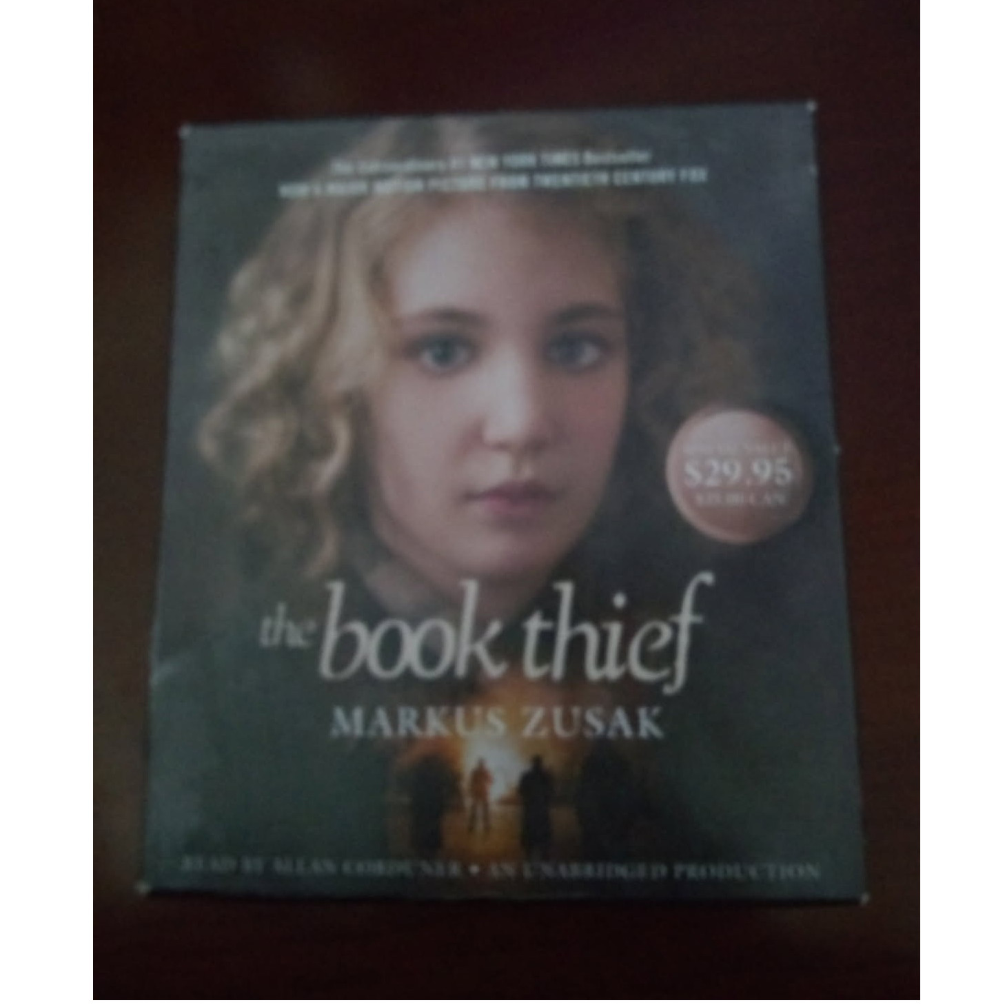 The Book Thief by Markus Zusak Unabridged Audiobook CD Allan Corduner 11 Disc