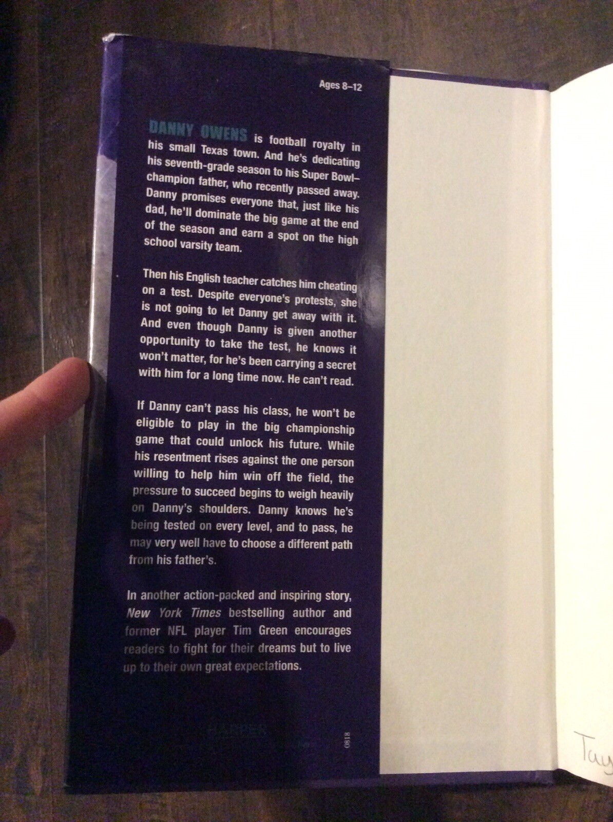 The Big Game — Hardcover By Green, Tim — Great