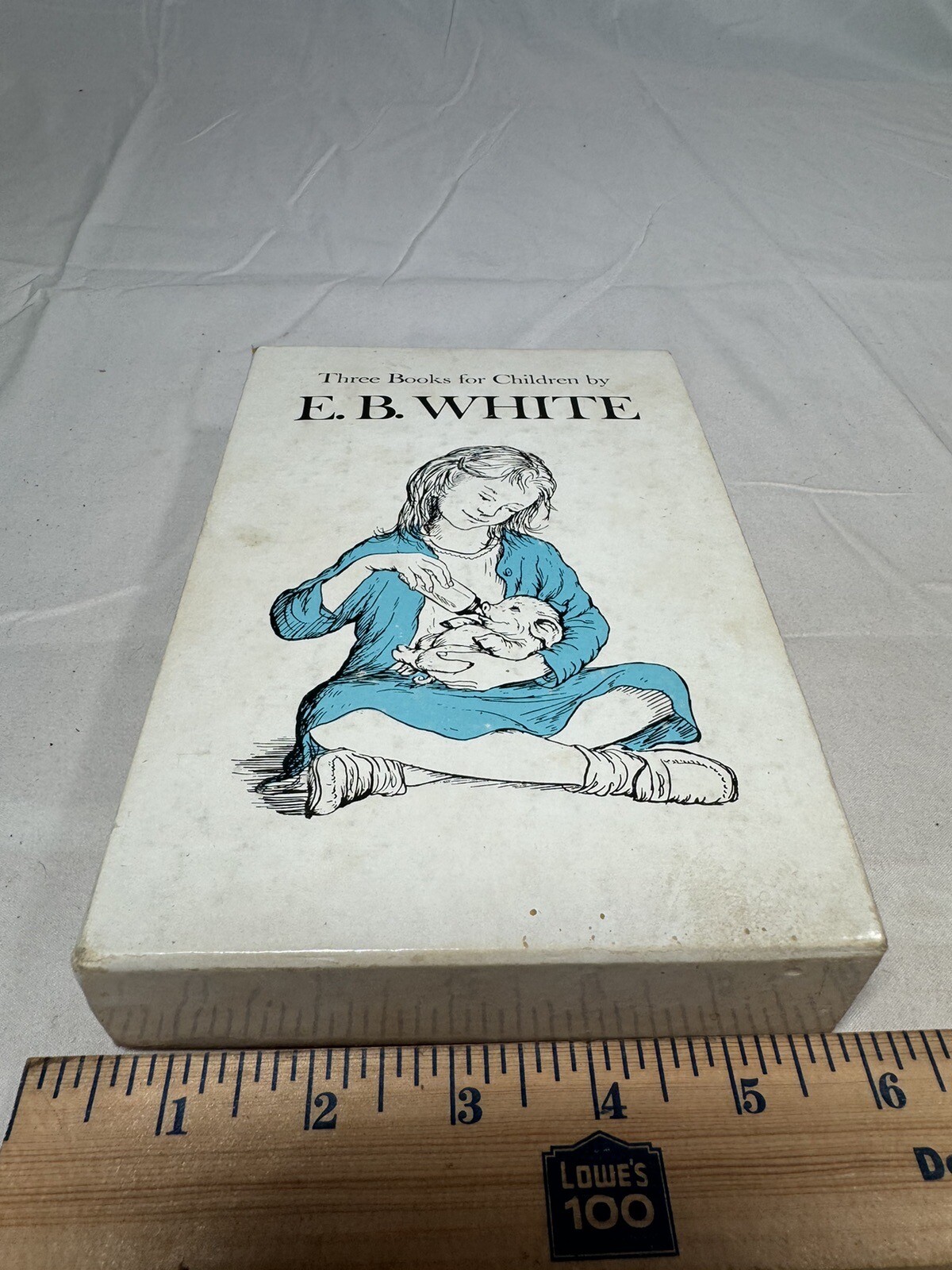 Three Books For Children By E.B. White Box Set Stuart Little Charlotte’s Web
