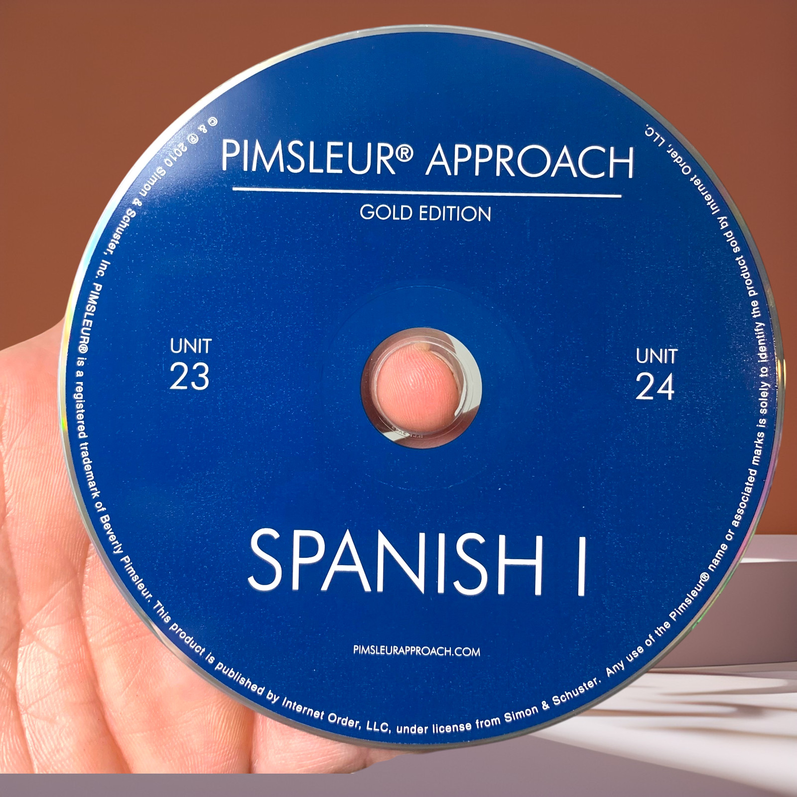 NEW Pimsleur Approach Gold Edition Spanish I II III IV 1-4 Complete 64 CD Set