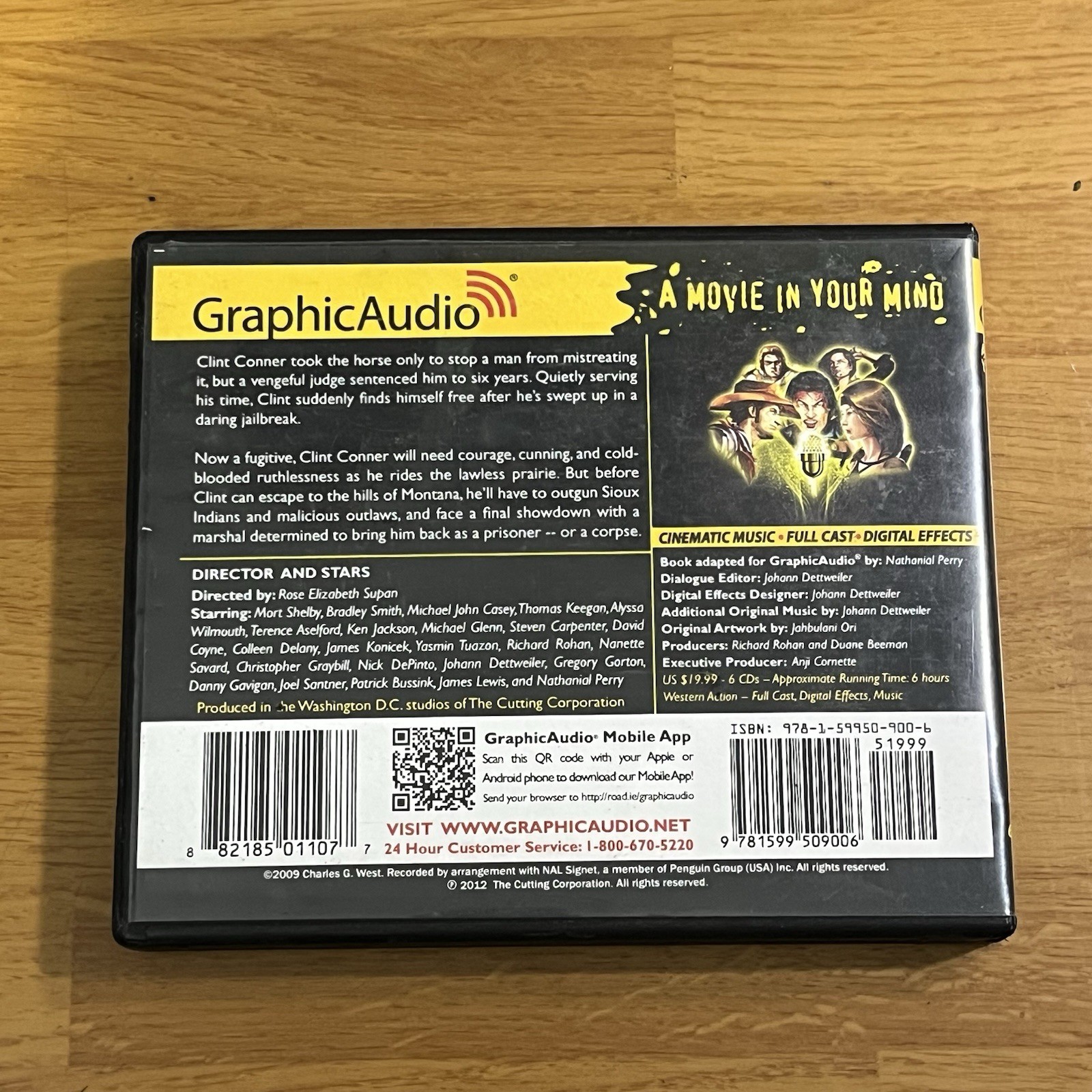 Lawless Prairie Graphic Audio Audiobook Book On CD —