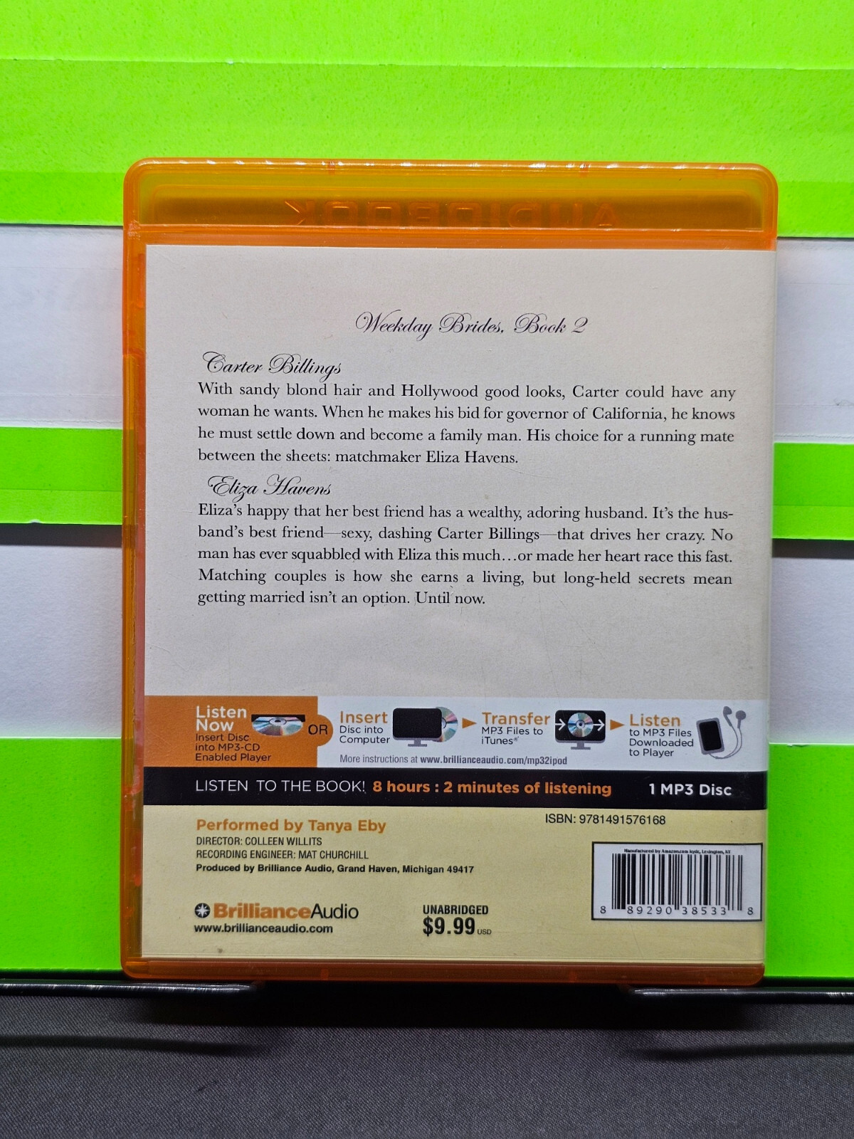 Catherine Bybee Married By Monday MP3 CD Audiobook Weekday Brides Series Book 2