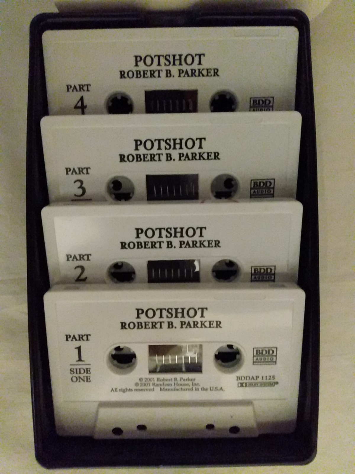 7 Audiobooks Cassettes Higgins Devil Parker Potshot Dr. No Clancy Barclay Haig