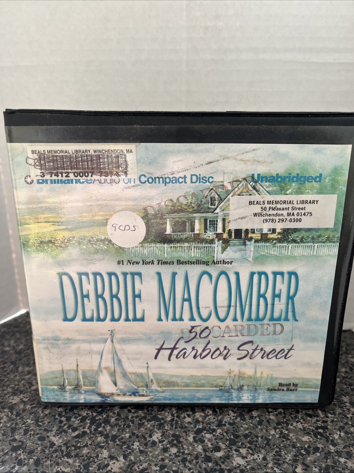 50 Harbor Street (Cedar Cove, Book 5) by Debbie Macomber ( Audio CD 2008 new)