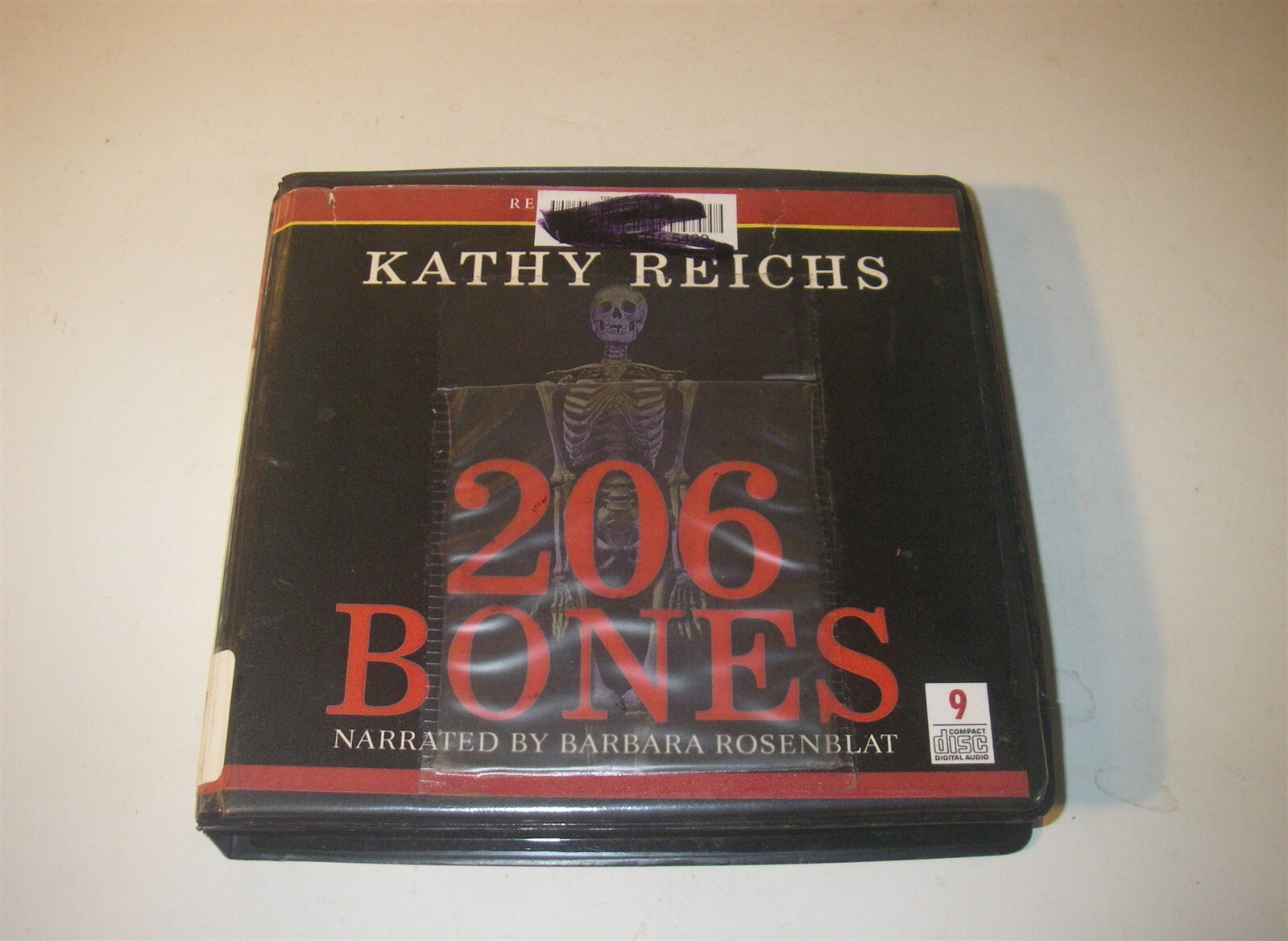 206 BONES BY KATHY REICHS AUDIOBOOK AB265