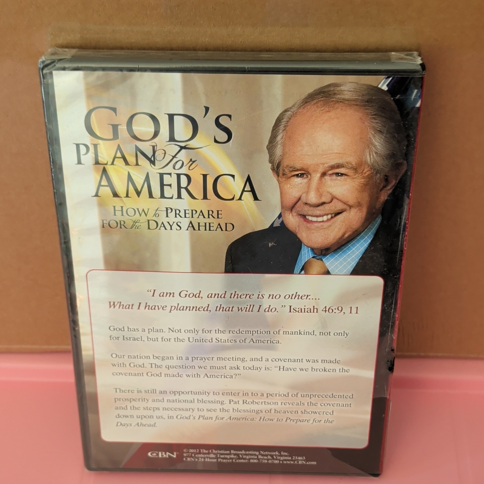 Pat Robertson God’s Plan for America Audiobook Audio CD, Narrated by Author