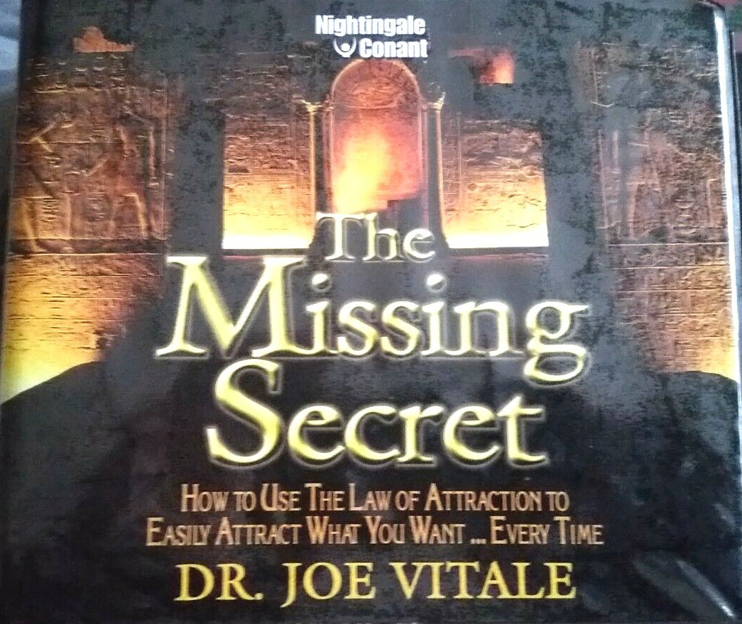 The Missing Secret Dr Joe Vitale Nightingale Conant 6 CD (& CD ROM) Set
