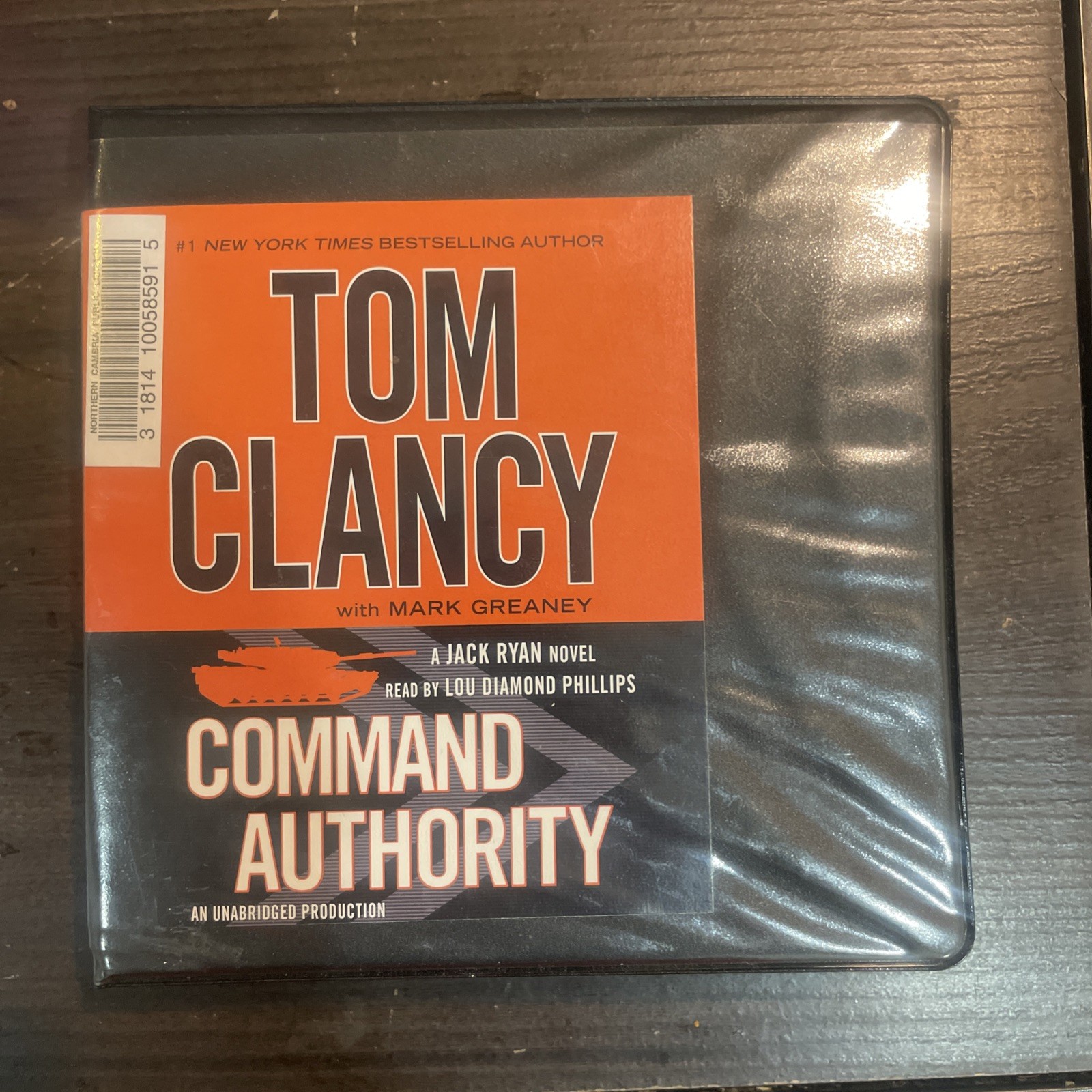 Tom Clancy command authority CD’s (14) audio