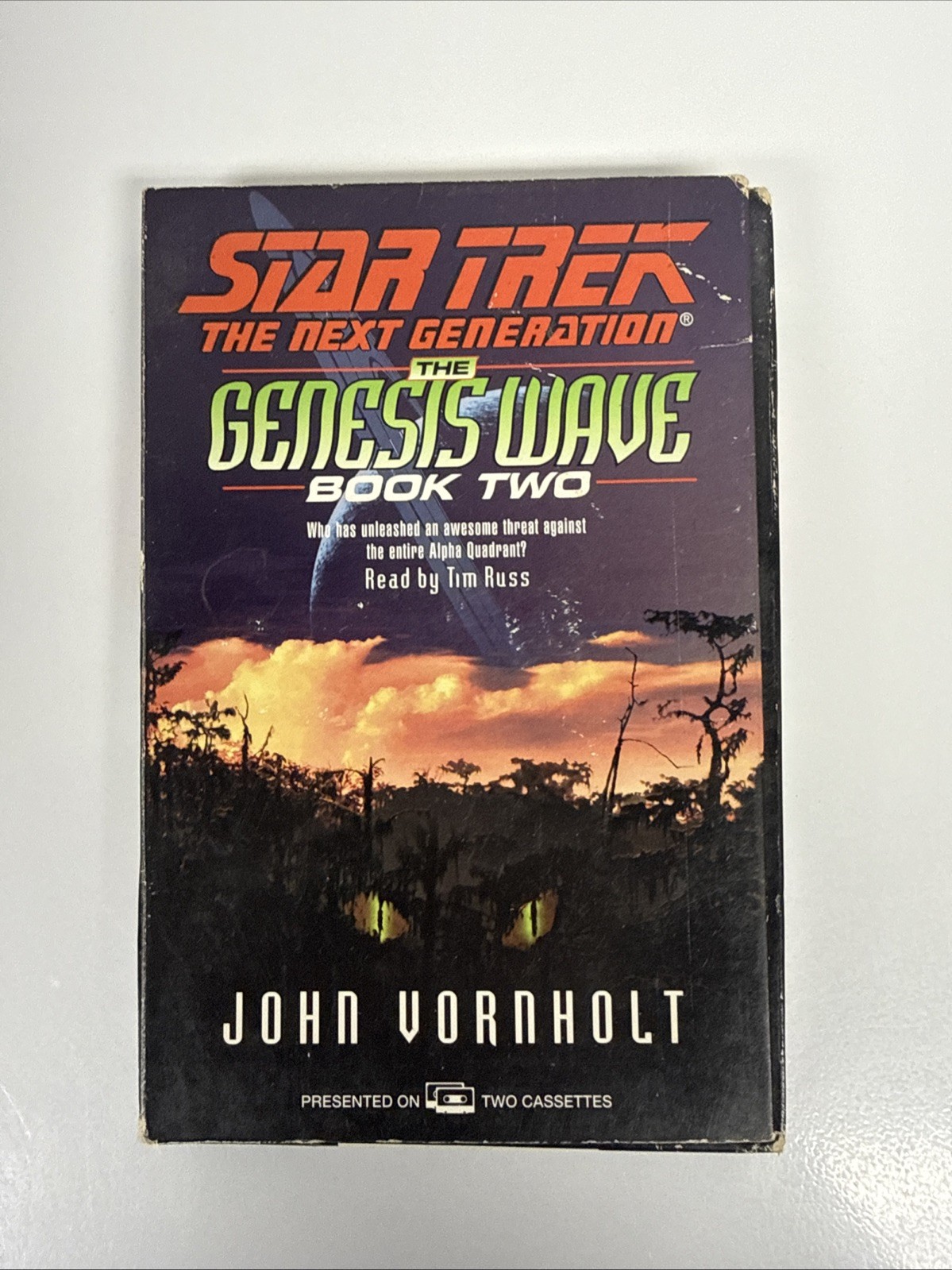 Star Trek: The Next Generation The Genesis Wave Book Two by John Vornholt Audio