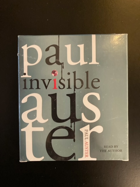 PAUL AUSTER INVISIBLE 6 CD AUDIOBOOK READ BY AUTHOR 2009 MACMILLAN NEW SEALED!