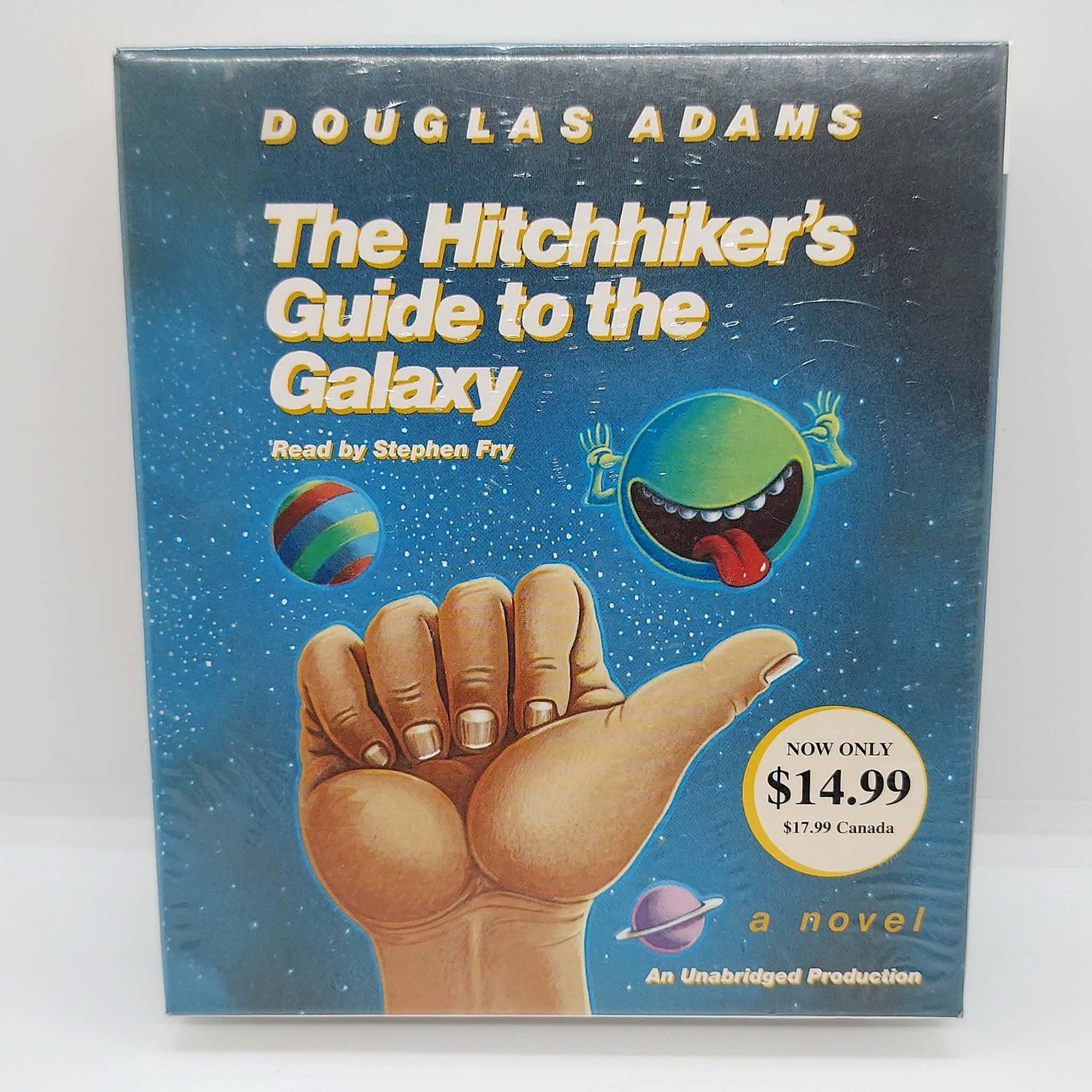 Hitchhiker’s Guide To The Galaxy — Douglas Adams — Audio Book, 5 CD’s