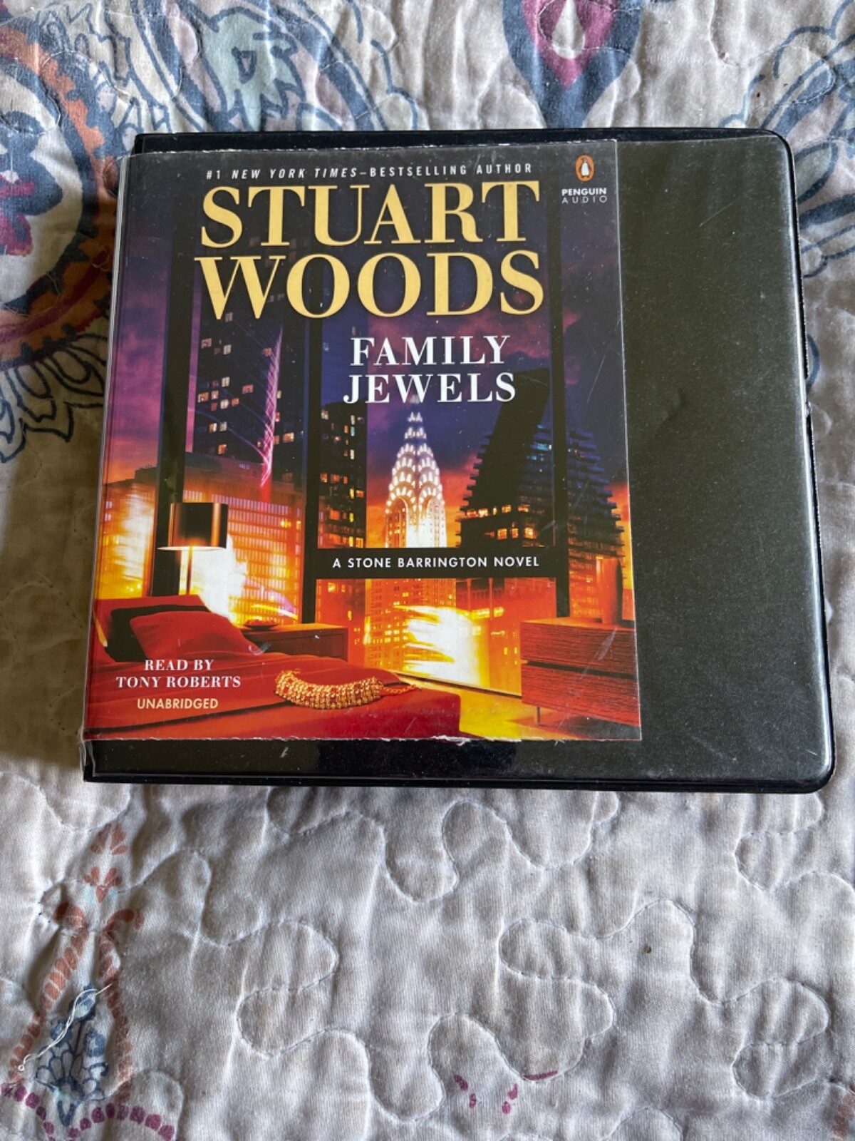 Shelf217 Audiobook~ Family jewels- Stuart woods- unabridged- 6CDs