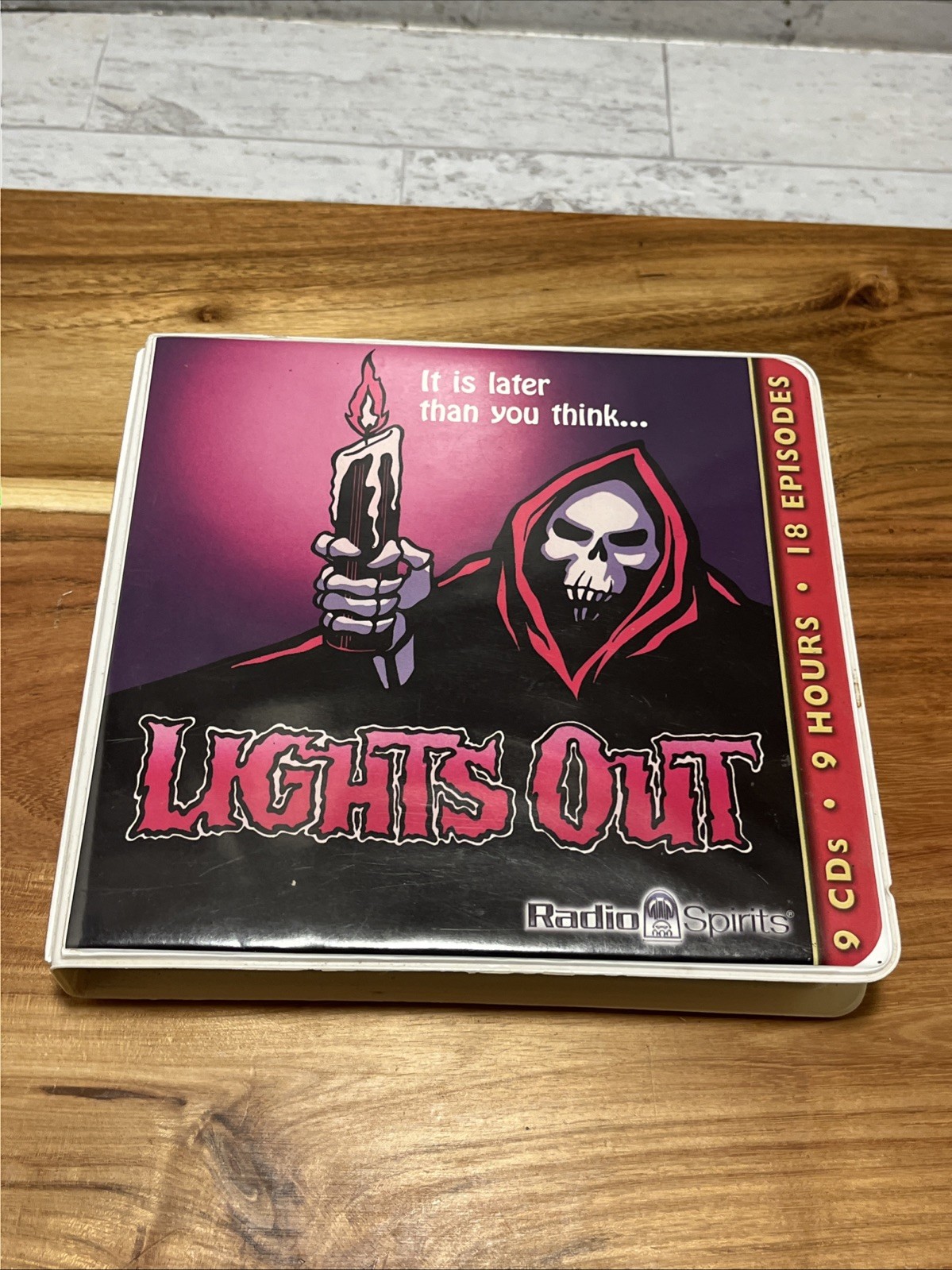 Lights Out: It is Later Than You Think Radio Spirits 9 CD Set Complete — MINT