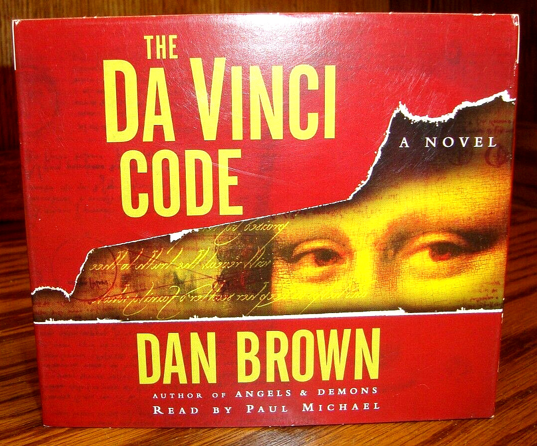 AUDIOBOOK: «The Da Vinci Code» By Dan Brown~Abridged Edition~6 hrs/5 CDs~USA i20