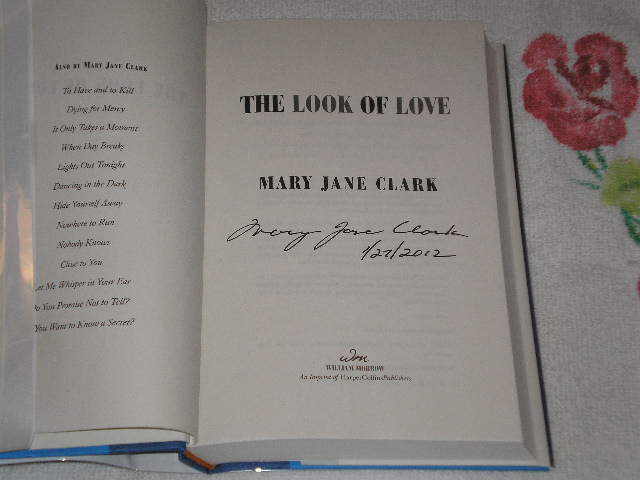 The Look of Love by Mary Jane Clark **Signed**