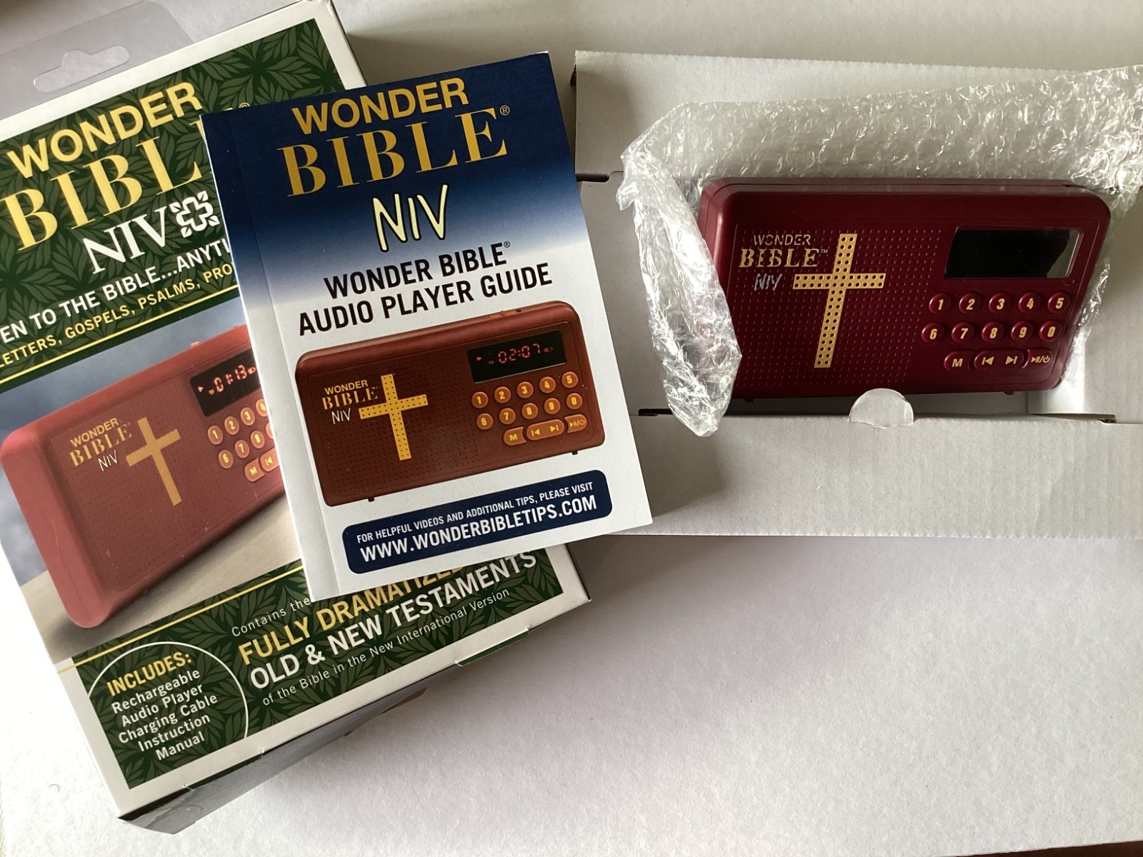 Wonder Bible Audio Player — NIV