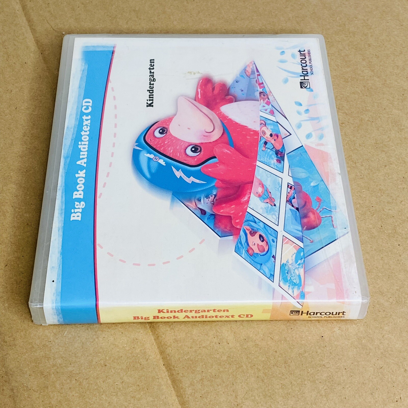 Harcourt Big Book Audiotext Cd Disc Set With Booklet KINDERGARTEN