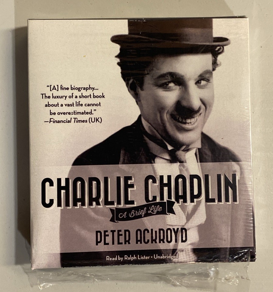 Charlie Chaplin : A Brief Life by Peter Ackroyd (2014, Compact Disc)