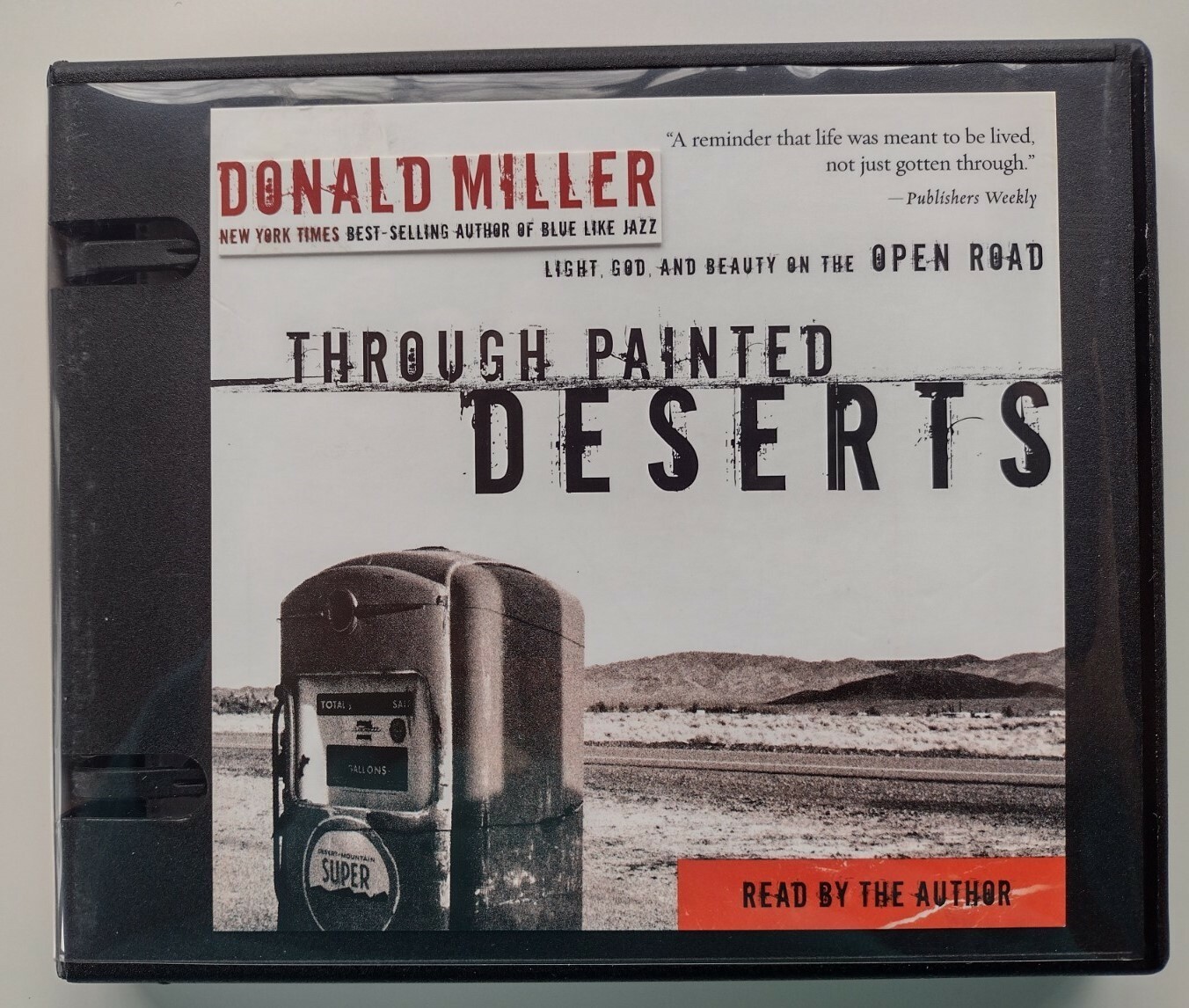 Through Painted Deserts by Donald Mill — Audio CDs — Set of 4 — Read by author