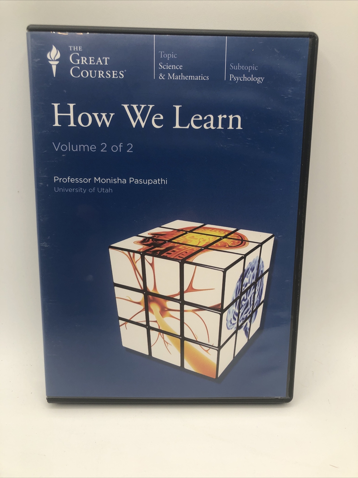 “HOW WE LEARN” COURSE GUIDE PROFESSOR MONISHA PASUPATHI PSYCHOLOGY CD FREE SHIP