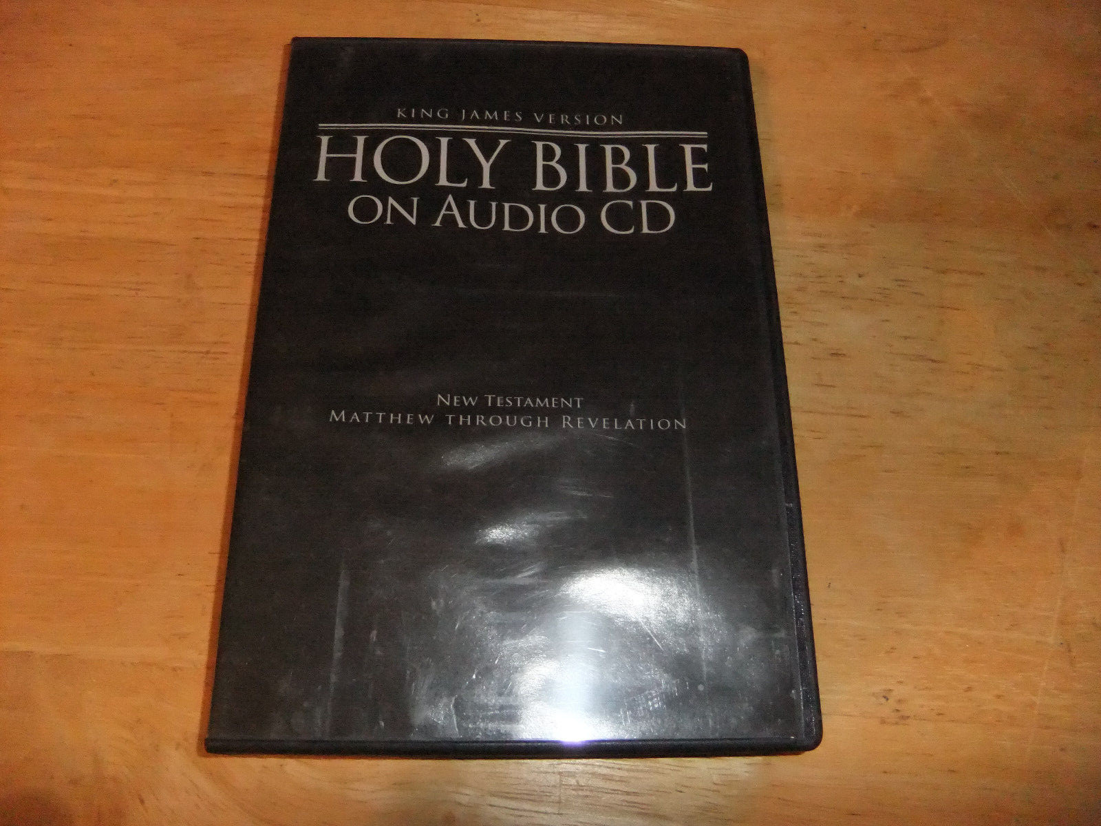 Holy Bible: New Testament, King James Version AUDIO CD Matthew — Revelations