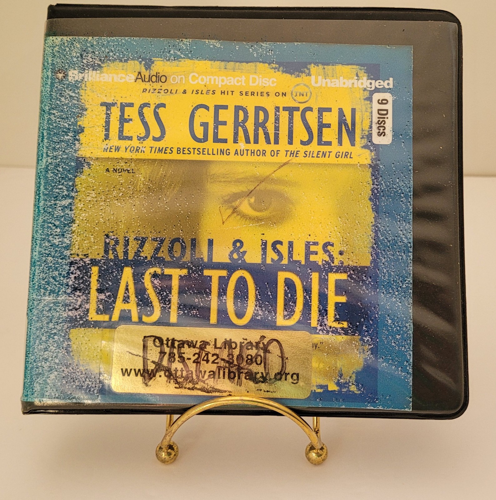 «Last to Die» 9 disc audiobook by Tess Gerritsen, Rizzoli & Isles #10