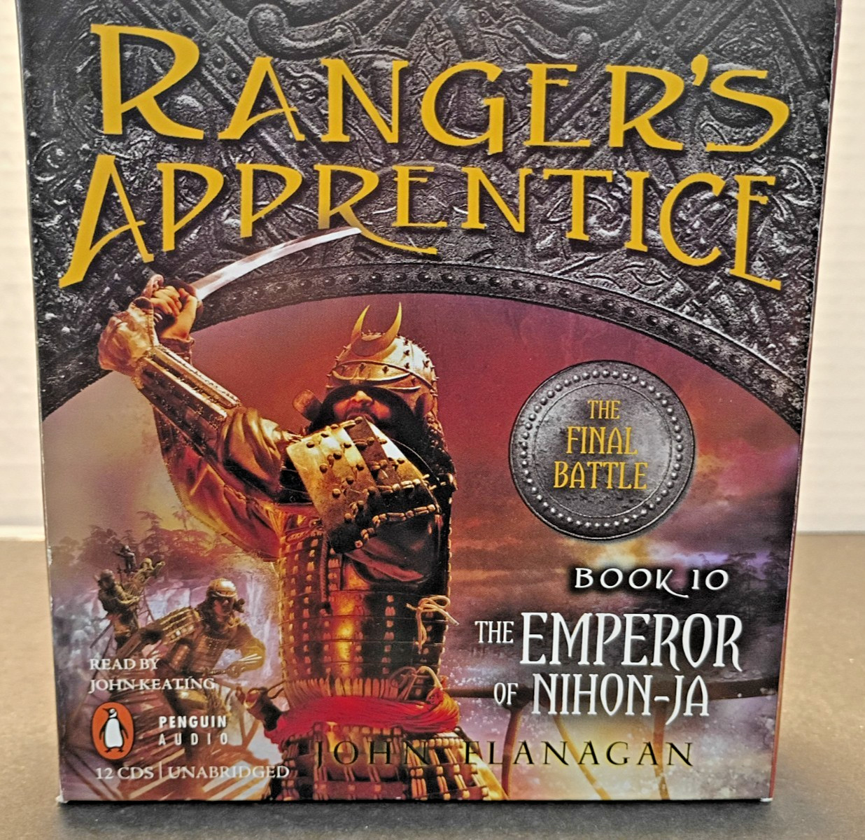 Ranger’s Apprentice Audiobook CDS 12 by John Flanagan Unabridged YA Fantasy