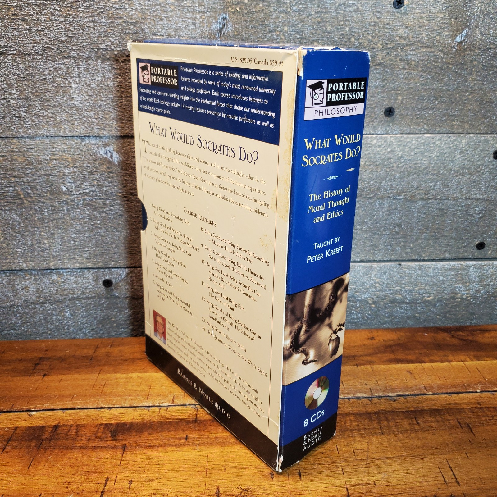 What Would Socrates Do? History of Moral Thought Ethics 8 CDs 14 Lectures