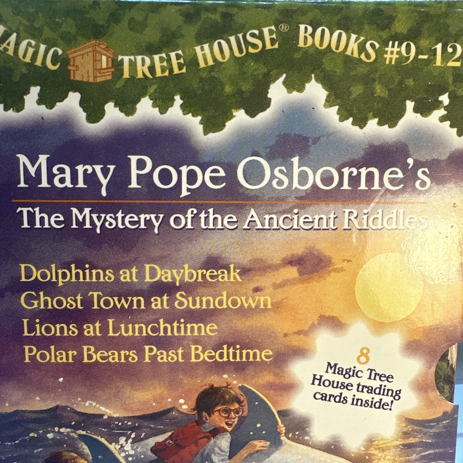 Magic Tree House Books 9-12 Mary Pope Osborne The Mystery Of The Ancient Riddles