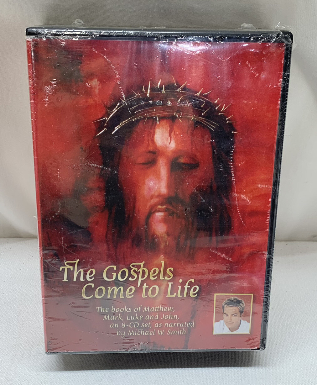 Gospels Come to Life narrated by Michael W Smith 2004 CD Set NEW Sealed