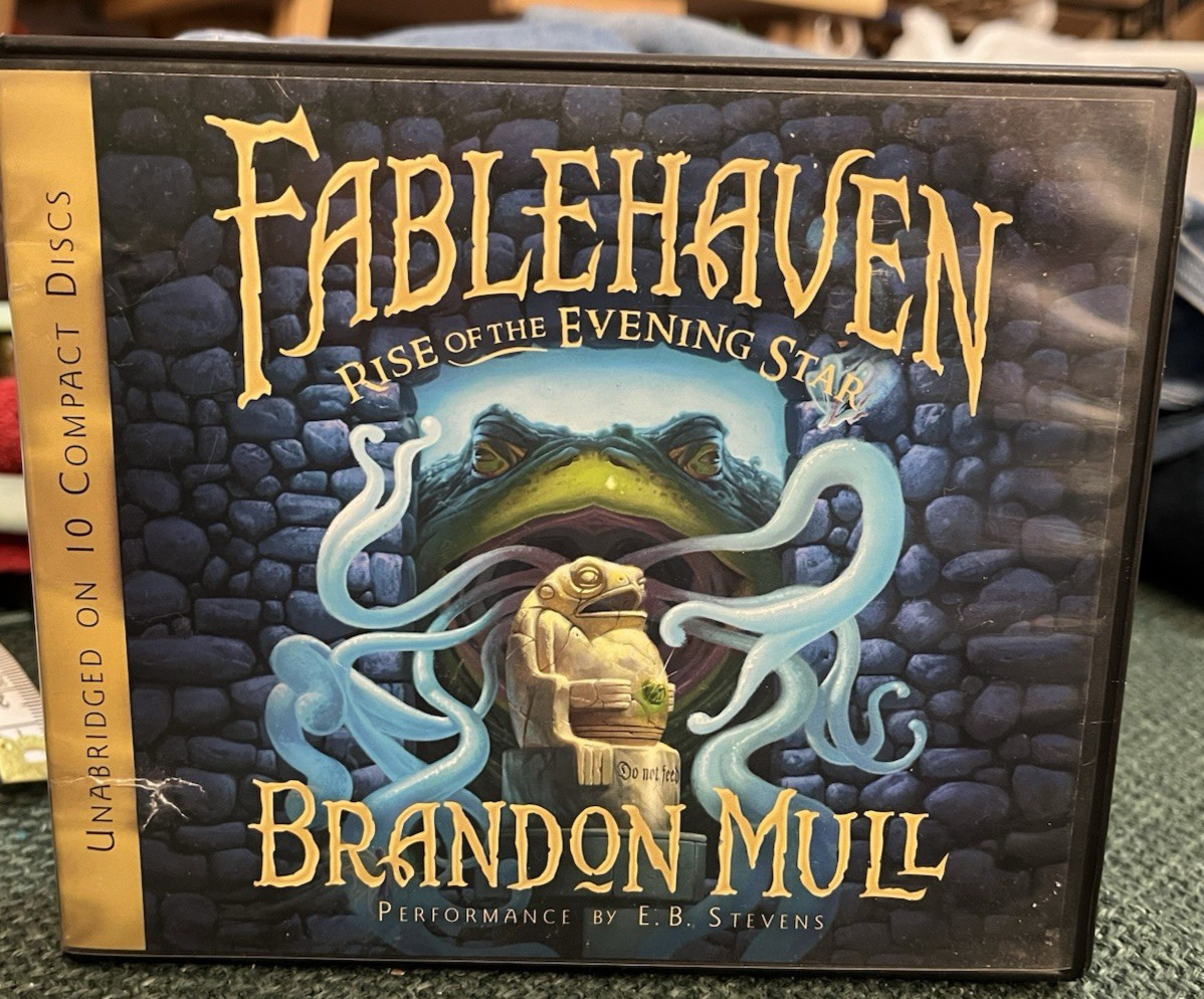 FableHaven Audio Book 2 Rise of the Evening Star Complete Set of 10 CDs