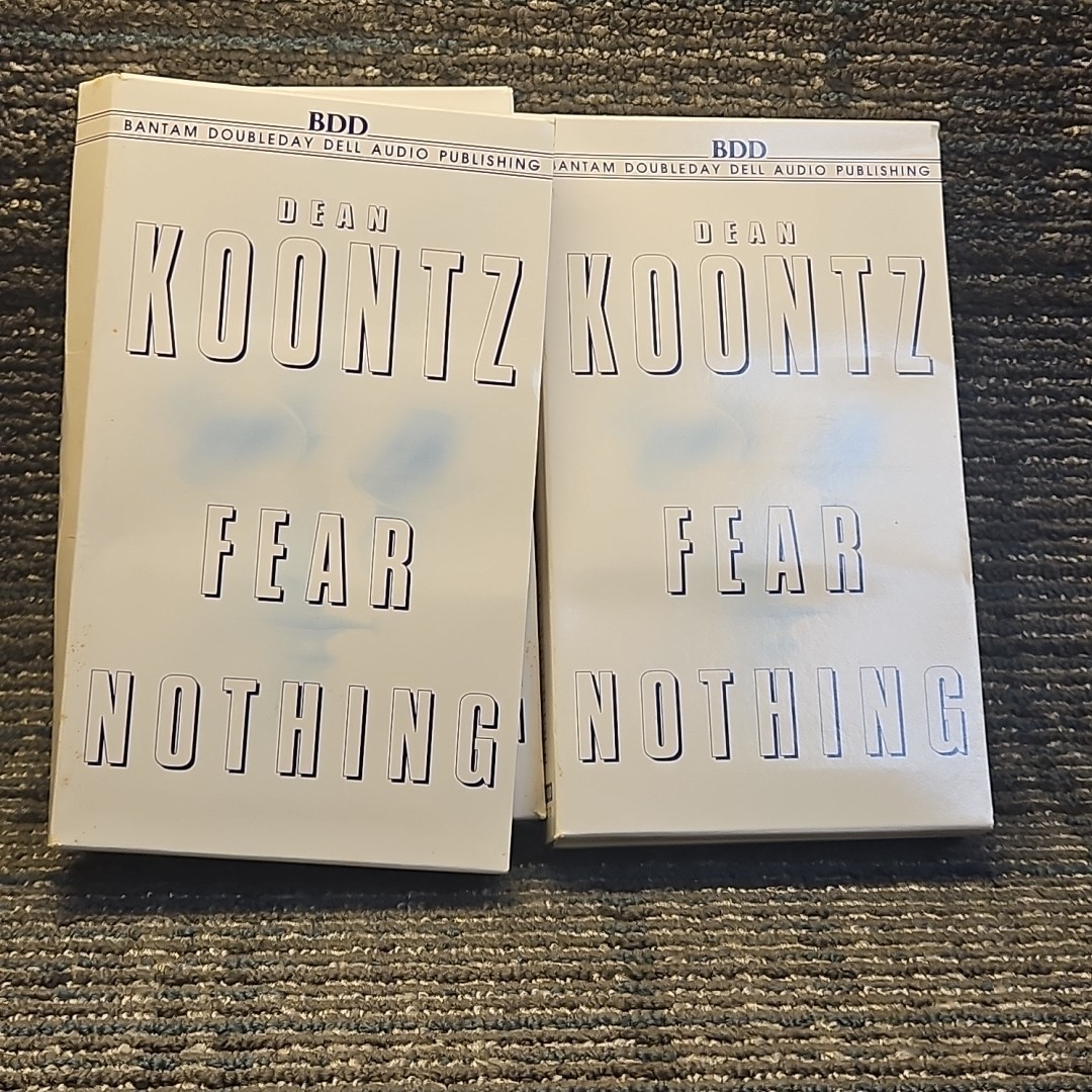 Fear Nothing by Dean Koontz Audiobook Cassette 1998 Bantam Doubleday Dell Audio