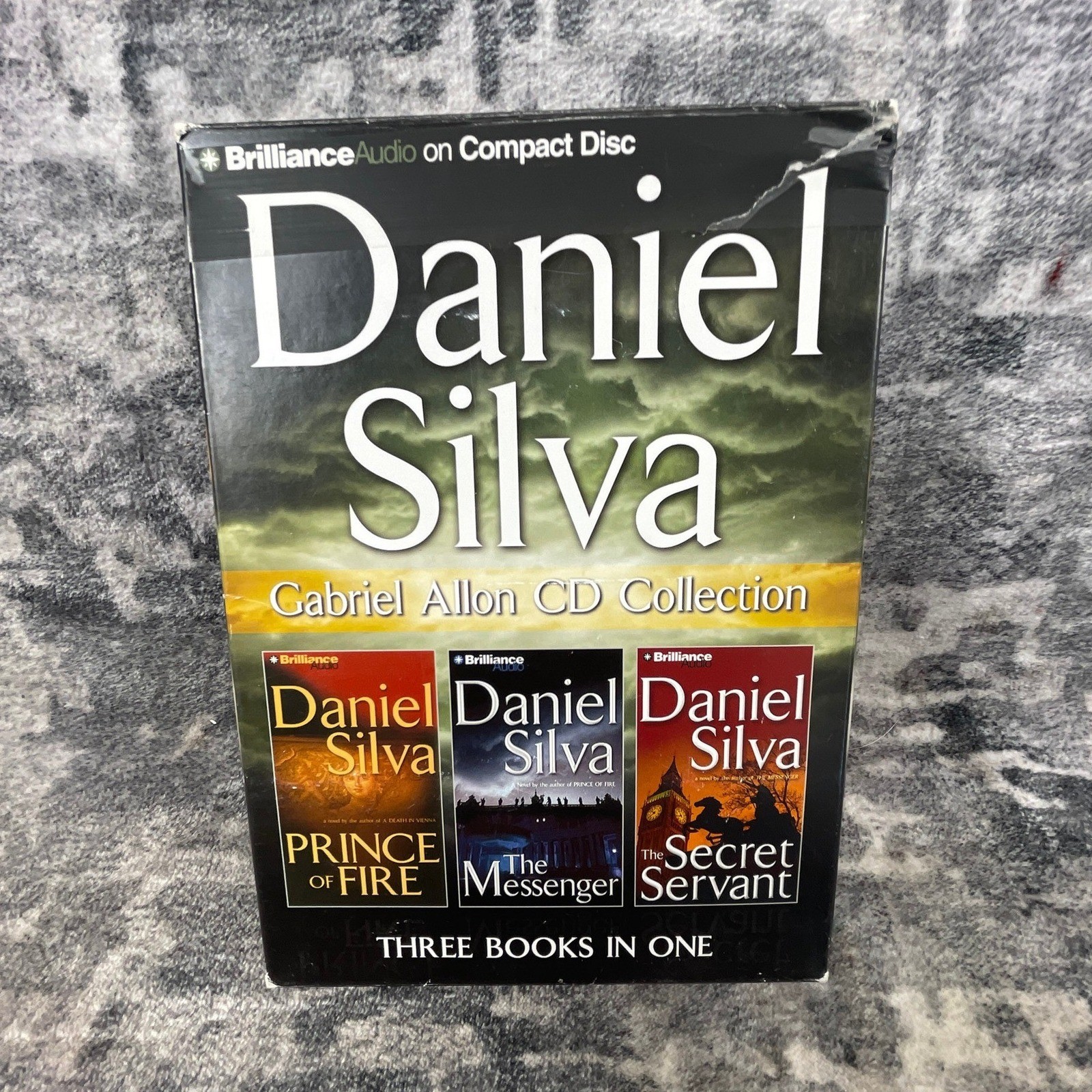 Daniel Silva Gabriel Allon CD Collection Books Prince of Fire Messenger Servant