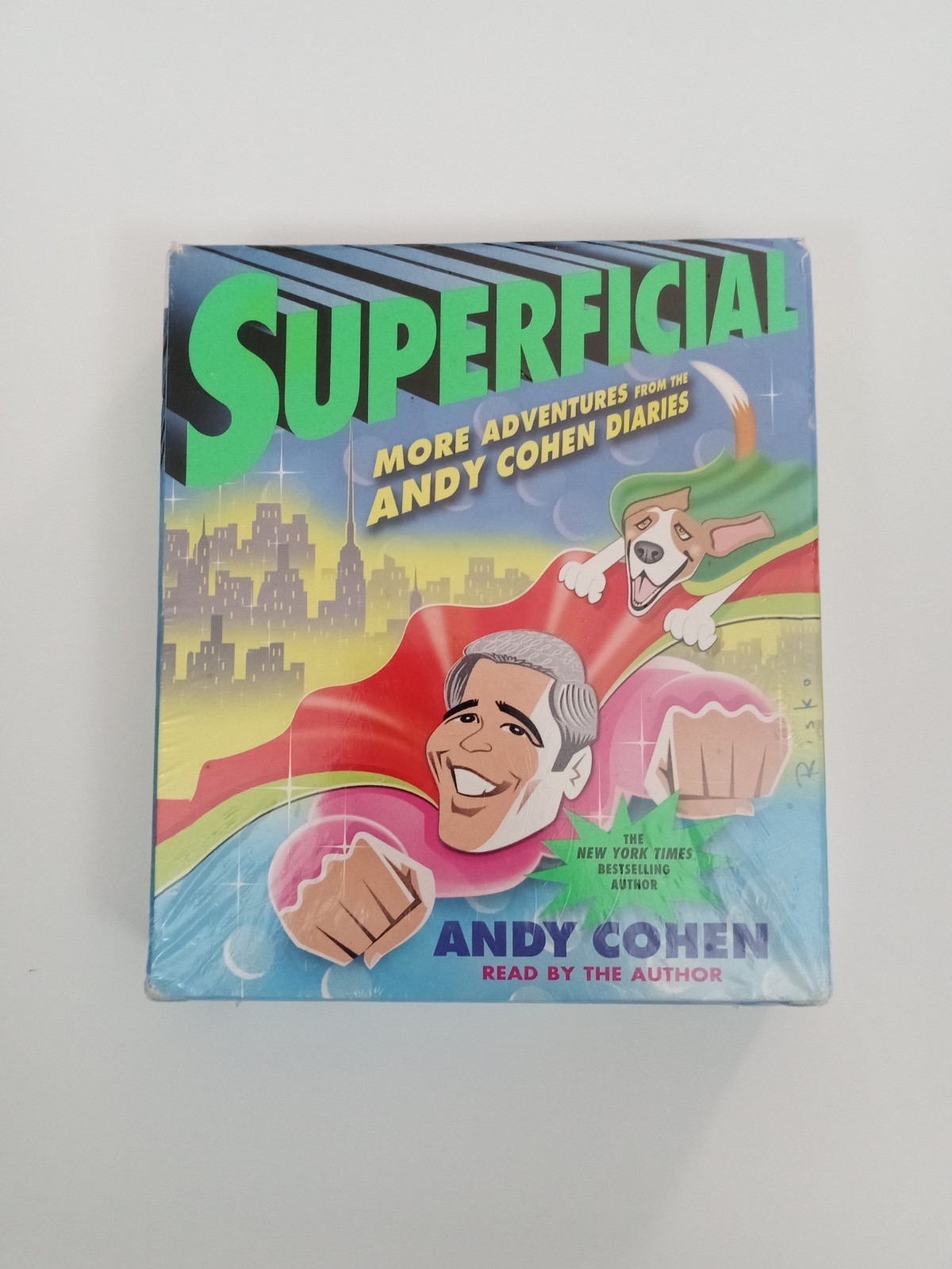 Macmillan Audio Superficial Andy Cohen Diaries CD Audiobook, Read by Author