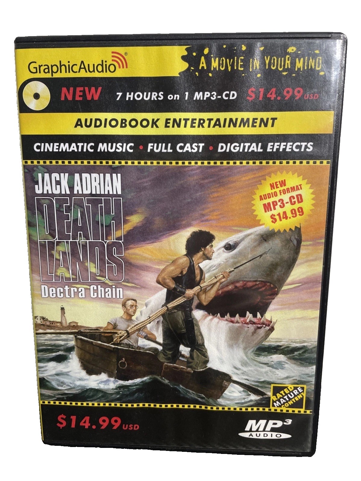 Dectra Chain : Deathlands 7 by James Axler (2017, CD MP3) Audiobook Free Ship