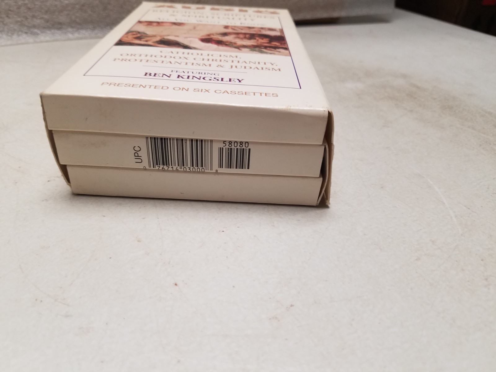 Religion, Scriptures & Spirituality Read by Ben Kingsley 6 Cassettee Audio Tape